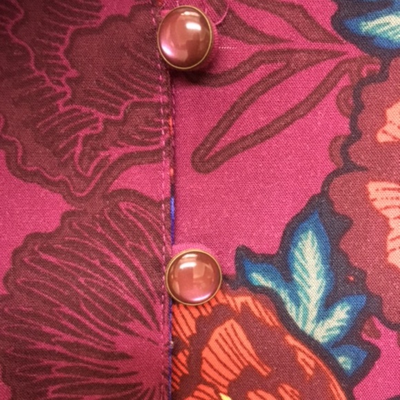 NEW Anthropologie Moulinette Soeurs Maisie Floral Crop Blouse - Picture 8 of 11